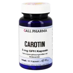 Hecht Pharma Carotin 5 mg GPH Kapseln, 60 St- Carotin