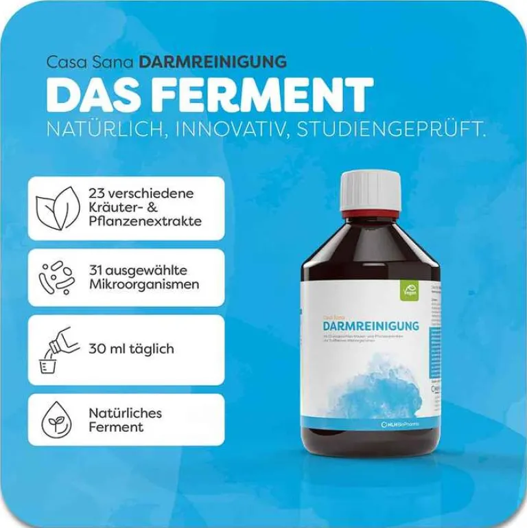 Casa Sana Bakterienkulturen-Darmreinigung, 1000 ml