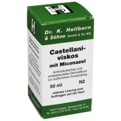 Dr. K. Hollborn & Söhne Castellani viskos mit Miconazol Lösung, 50 ml- Fußpilz Creme
