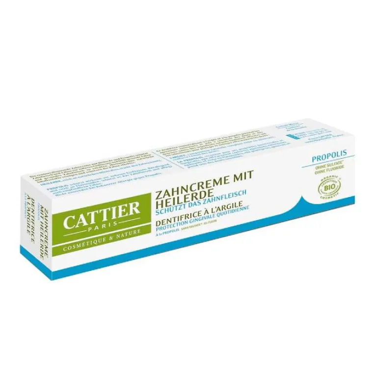 Kneipp Mund- Und Zahnpflege-Cattier Zahncreme mit Heilerde und Propolis, 75 ml