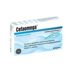 Cefaomega Omega 3 Kapseln-Kapseln, 30 St
