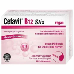 Cefavit Vitamin B12 (Cobalamin)-B12 Stix Granulat, 45 St