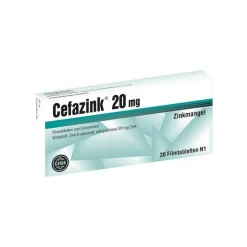Cefazink Abwehrsteigerung-20 mg Filmtabletten, 20 St