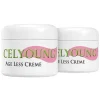 Celyoung Anti-Aging-age less Creme plus eine Gratis, 2X50 ml