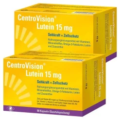 Centrovision Lutein-Lutein 15 mg Kapseln, 2x90 St