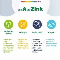 Centrum A-Zink Tabletten, 60 St- Multivitamine