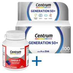 Centrum Generation 50 + Tabletten, 100 St- Multivitamine