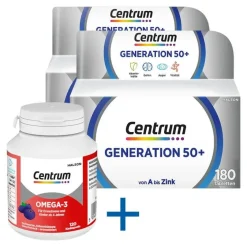 Centrum Multivitamine-Generation 50 + Tabletten, 2x180 St