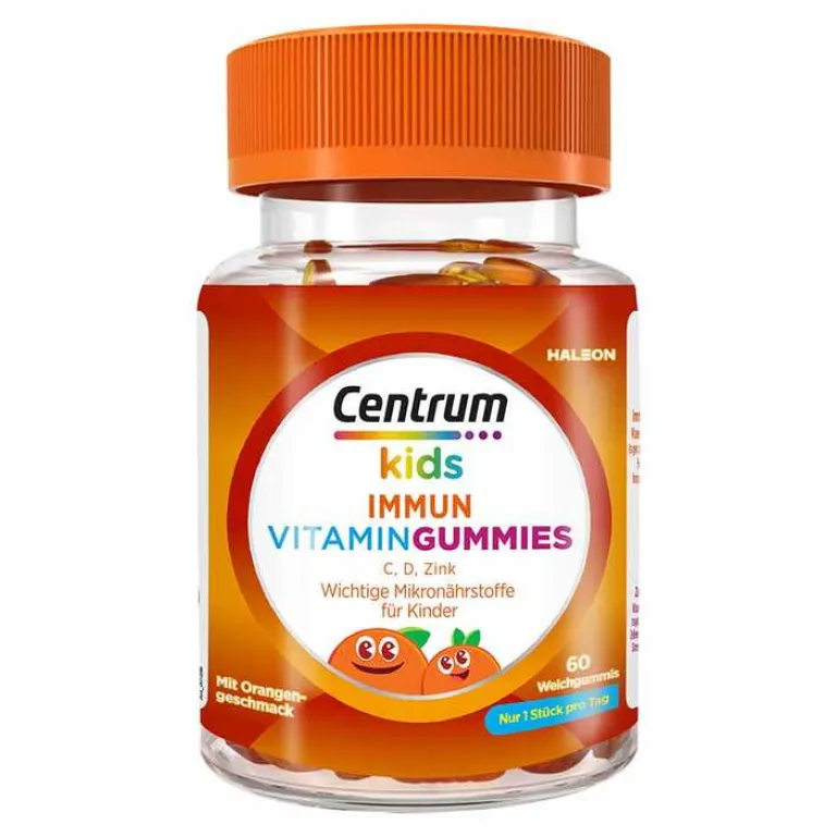 Centrum Kids Immun Vitamin Gummies, 60 St-Kinder Multivitamine|Multivitamine