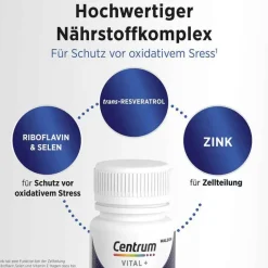 Centrum Resveratrol-Vital + Antiox Zellschutz Kapseln, 30 St