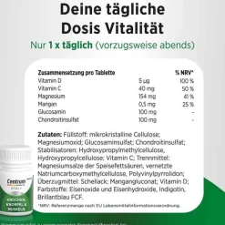 Centrum Glucosamin-Chondroitin-Vital + Knochen Knorpel & Muskeln Tabletten, 30 St