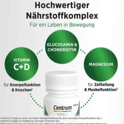 Centrum Glucosamin-Chondroitin-Vital + Knochen Knorpel & Muskeln Tabletten, 30 St