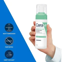 CeraVe ausgleichender Reinigungsschaum, 148 ml- Reinigung|Anwendung-Produktarten