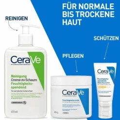 Cerave Creme-zu-Schaum Reinigung, 473 ml- Hauttypen|Hautbedürfnisse