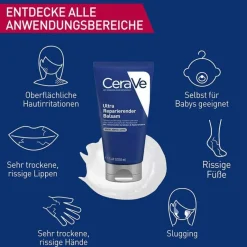 Cerave ultra reparierender Balsam, 50 ml- Hauttypen