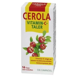 Dr. Grandel Vitamin C (Ascorbinsäure)-Cerola Vitamin C Taler Grandel, 16 St