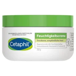 Cetaphil Trockene & Sensible Haut|Cremes & Balsame-Feuchtigkeitscreme für trockene, empfindliche Haut, 250 g