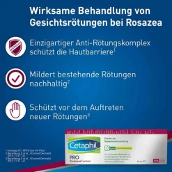 Cetaphil Rötungen-Pro RednessControl Creme zur Symptombehandlung, 30 ml