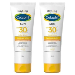 Cetaphil Lsf 30-Sun liposomale Lotion SPF 30 Sonnenschutz, 2x200 ml