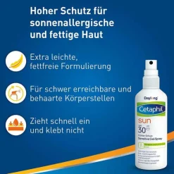 Sun sensitive Gel-Spray SPF 30 Sonnenschutz, 150 ml^Cetaphil