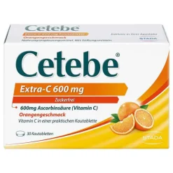 Extra-C 600 mg Kautabletten, 30 St^Cetebe Discount