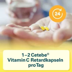 Cetebe Vitamin C (Ascorbinsäure)-® Vitamin C Retard 500, 180 St
