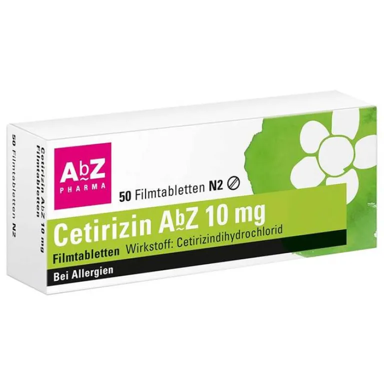 Cetirizin 10 mg Filmtabletten, 50 St^AbZ