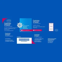 Stada Cetirizin 10 mg Filmtabletten, 50 St- Allergie Medikamente|Cetirizin
