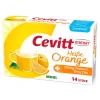 Cevitt Zink|Vitamin C (Ascorbinsäure)-immun heiße Orange zuckerfrei Granulat, 14 St