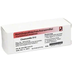 Dr. Reckeweg Chamomilla D 12 Globuli, 10 g- C|C