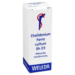 Chelidonium Ferro Cultum Rh D 3 Dilution, 20 ml^Weleda New
