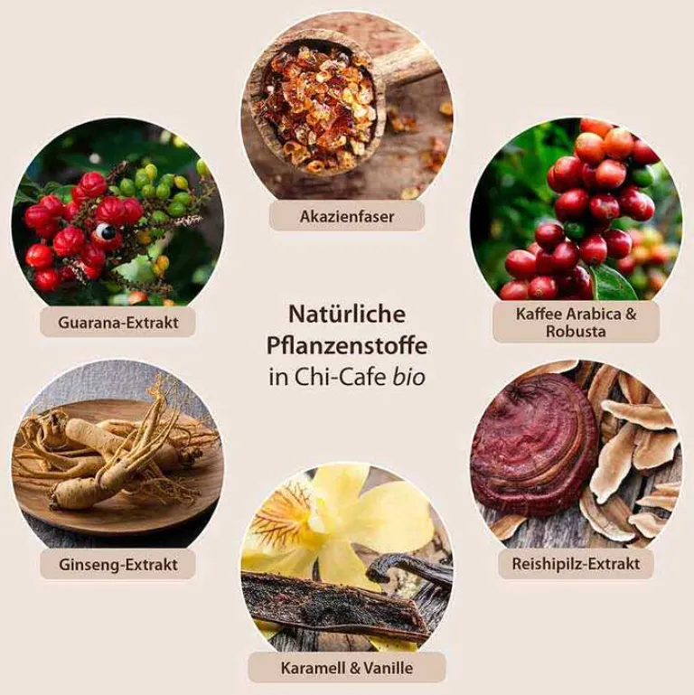 Dr. Jacobs Sonstige Bio Produkte-Chi Cafe bio Pulver, 400 g
