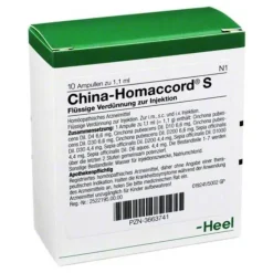 Homaccord Heel-China S Ampullen, 10 St