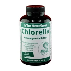Chlorella Mikroalgen 400 mg Tabletten, 500 St^The Nutri Store Hot