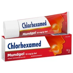Chlorhexamed Zahnfleischentzündung Medikamente|Prophylaxe-Mundgel 10mg/g Gel, mit Chlorhexidin, 50 g