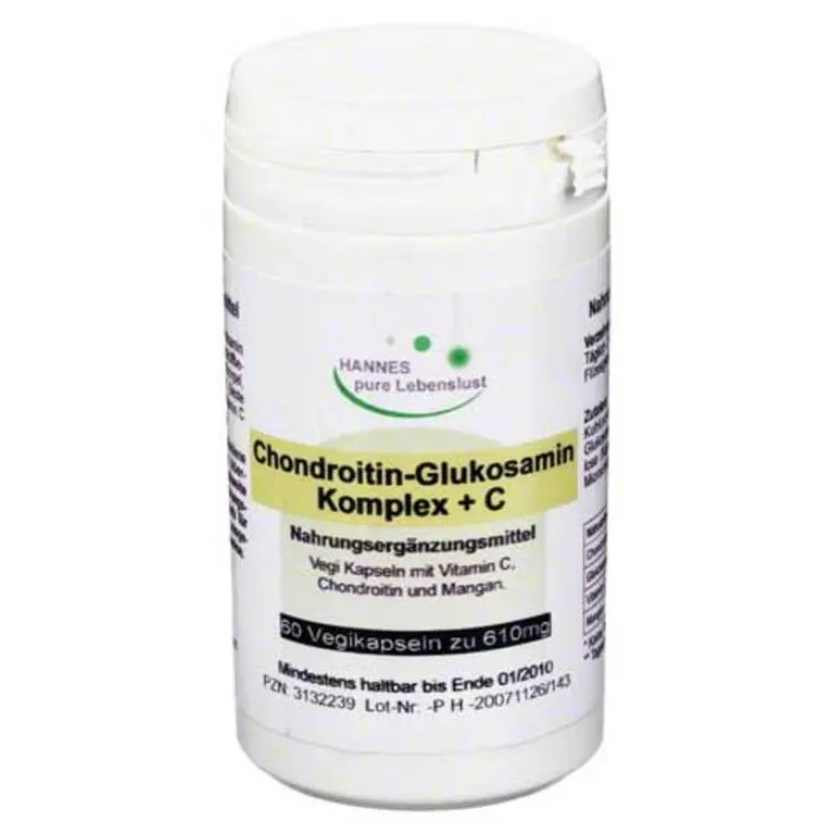 Hannes pure Lebenslust Chondroitin Glucosamin + C K, 60 St- Glucosamin-Chondroitin