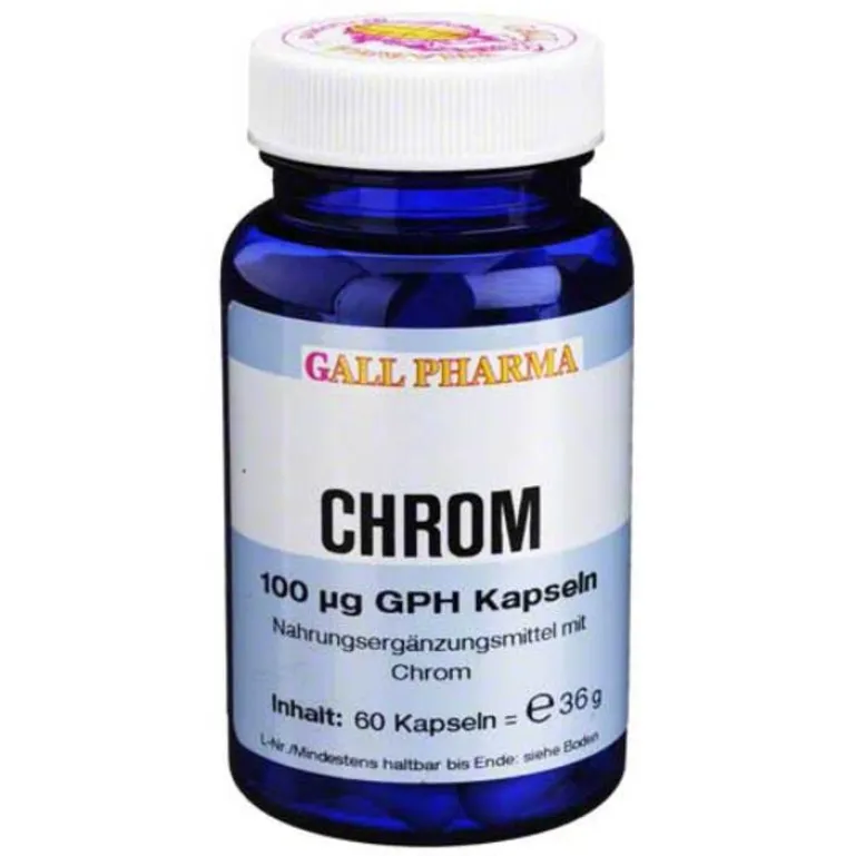 Hecht Pharma Chrom-Chrom 100 µg GPH Kapseln, 60 St