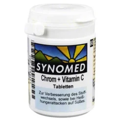 Synomed Chrom + Vitamin C Tabletten, 50 St- Chrom