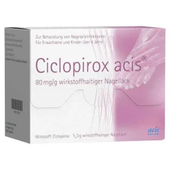 Acis Sonstige Fußpflegeprodukte|Nagelpilz Lack-Ciclopirox 80 mg / g wirkstoffhalt.Nagellack, 3 g