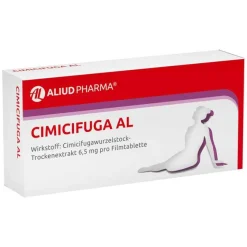 Aliud Pharma Wechseljahre Medikamente-CIMICIFUGA AL Filmtabletten, 100 St