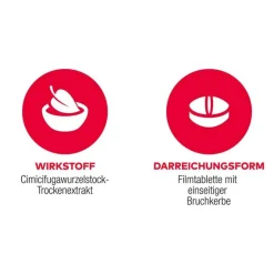 Aliud Pharma Wechseljahre Medikamente-CIMICIFUGA AL Filmtabletten, 100 St