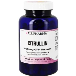Hecht Pharma Citrullin 500 mg GPH Kapseln, 120 St- Aminosäuren