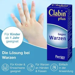 Clabin Warzenstift-plus Lösung, 15 ml