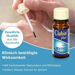 Clabin Warzenstift-plus Lösung, 15 ml