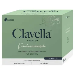 Clavella Premium Pulver Beutel, 30X2.1 g-Kinder Vitamin B9 (Folsäure)|Schwangerschaft