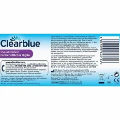 Clearblue Ovulationstest|Familienplanung-Ovulationskit Fortschrittlich & Digital, 20 St