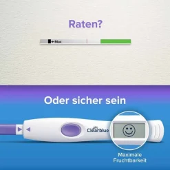 Clearblue Ovulationstest|Familienplanung-Ovulationskit Fortschrittlich & Digital, 20 St
