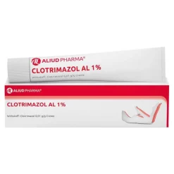 Aliud Pharma CLOTRIMAZOL AL 1% Creme, 20 g- Hautpilz Creme|Fußpilz Creme