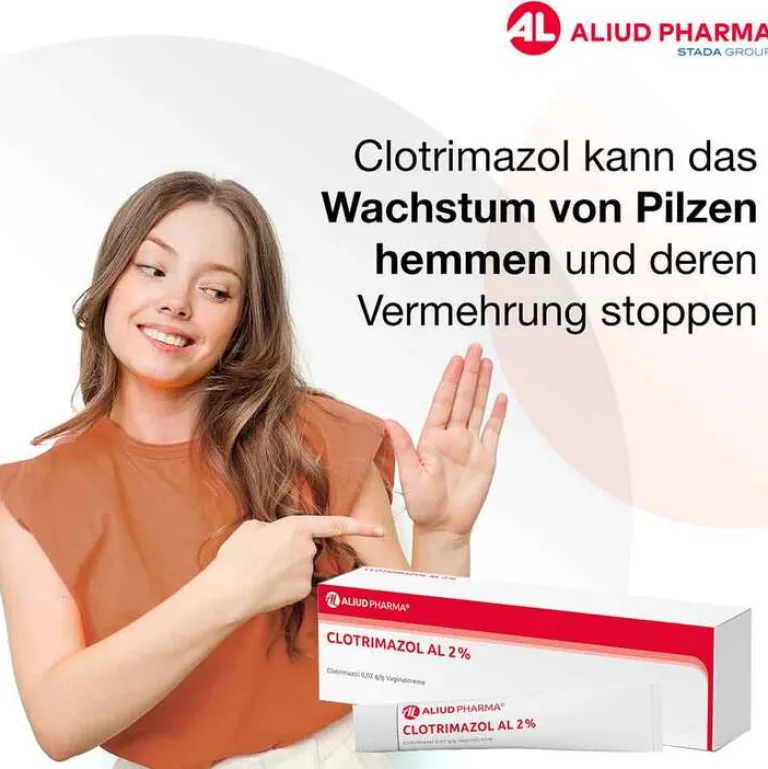 Aliud Pharma Scheidenpilz Medikamente|Scheidenpilz Creme-CLOTRIMAZOL AL 2% Vaginalcreme, 20 g