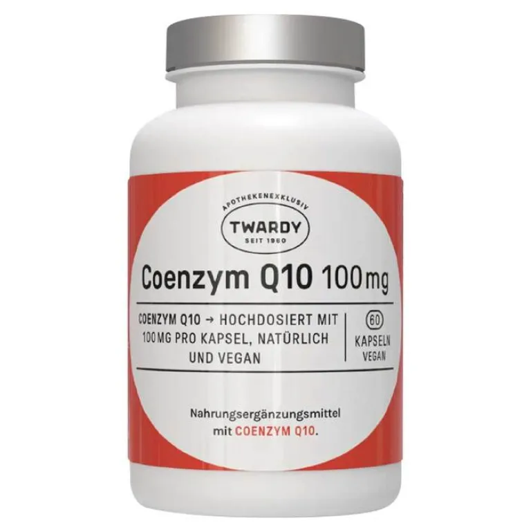 Twardy Coenzym Q10-Coenzym Q10 100 mg vegan Kapseln, 30 St